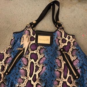 Betsey Johnson Snakeskin purse